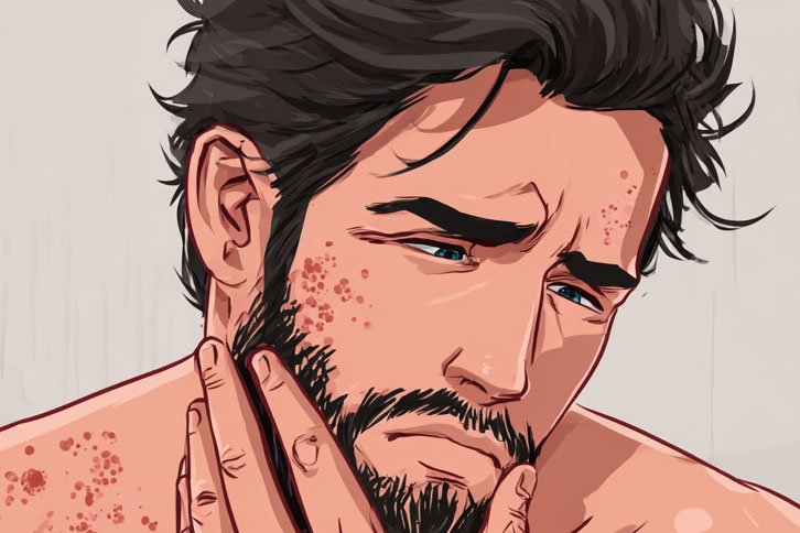 Como tratar foliculite na barba
